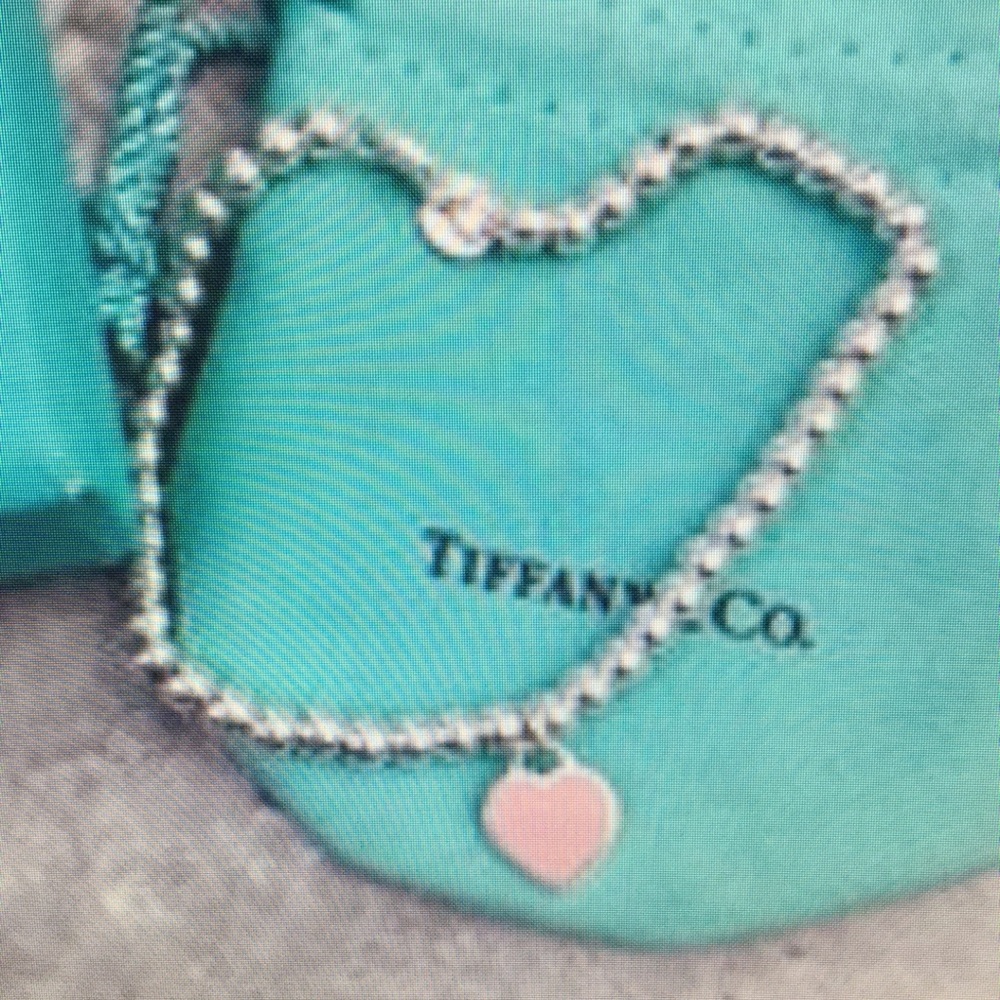 Tiffany & Co Silver Beaded Necklace